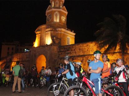 A tour of Cartagena by bike