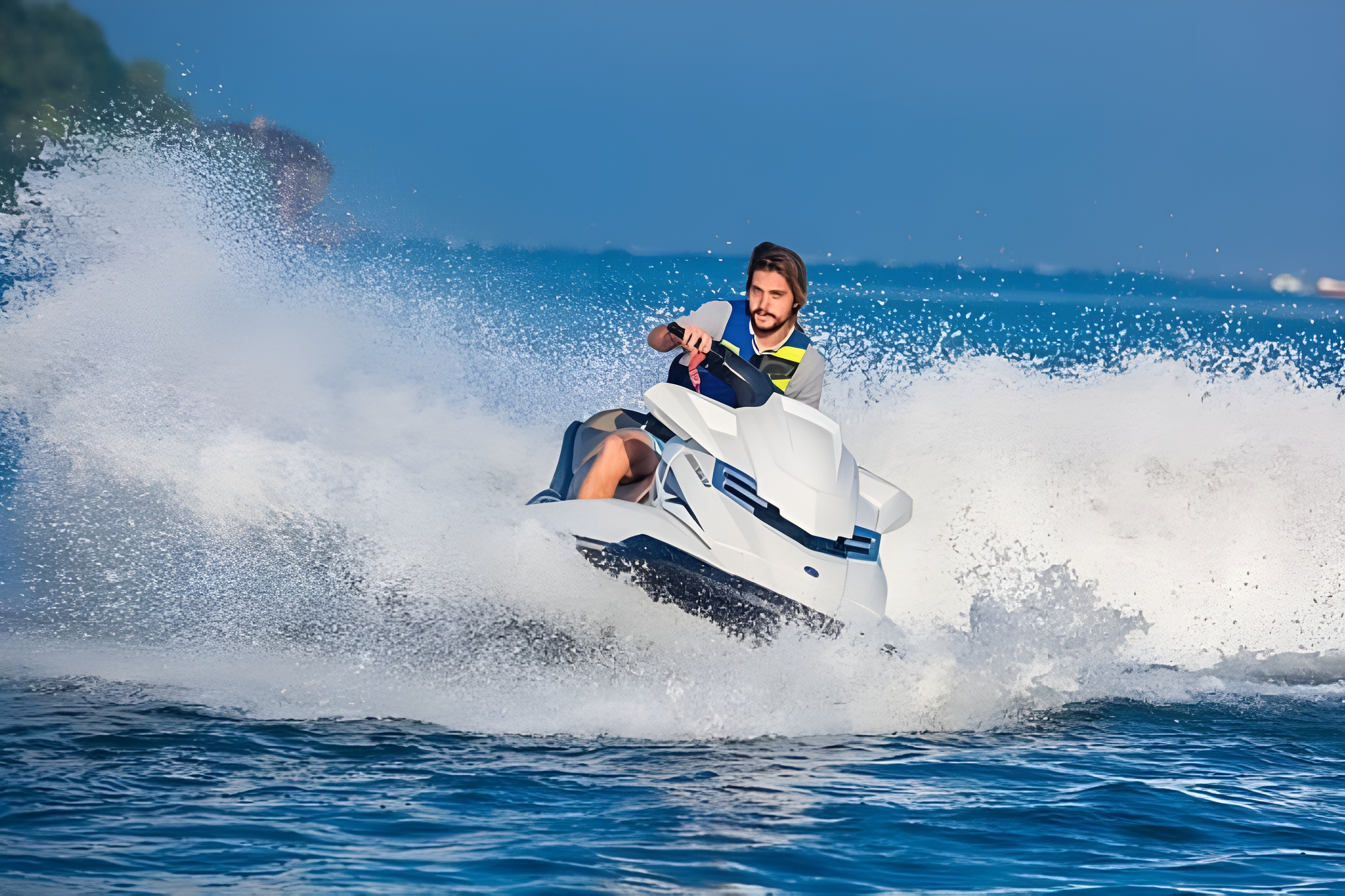 60-minute Jet Ski Rental with Pontoon Ride
