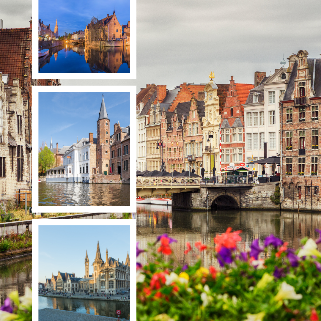 Full Day Tour to Bruges and Ghent by Train