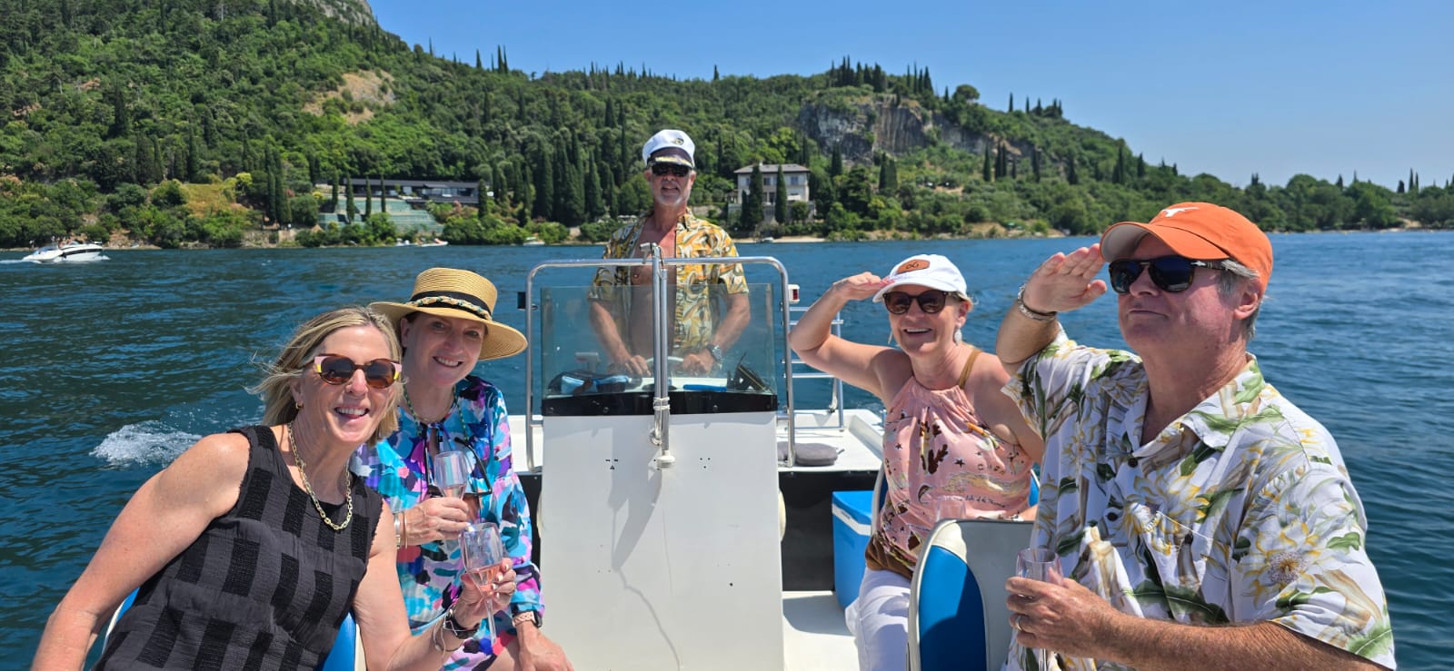 Private boat tour with wine and fish aperitif from Garda