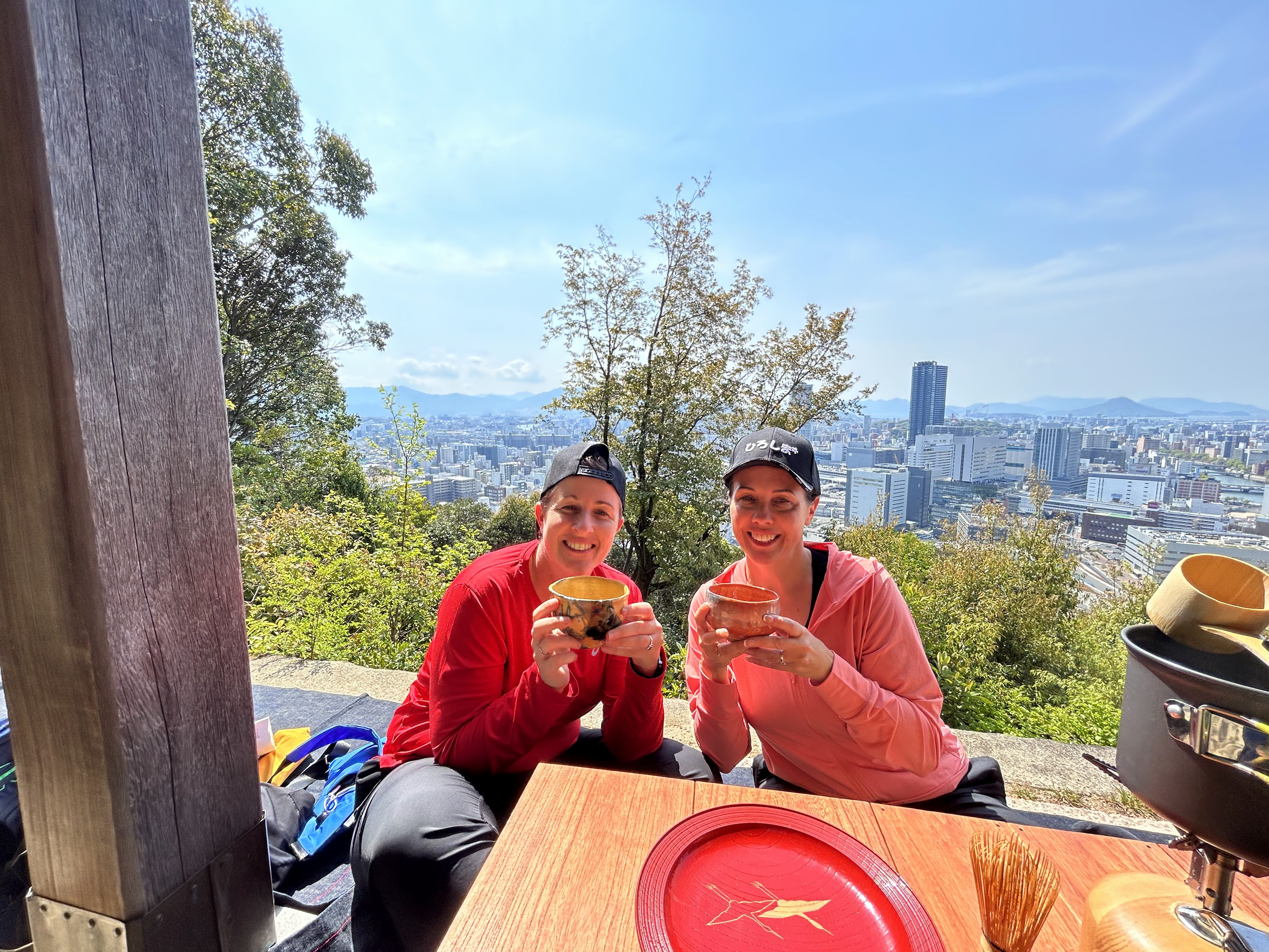 （完全プライベート）Asageshiki朝のトレッキング＆絶景の野点プラン