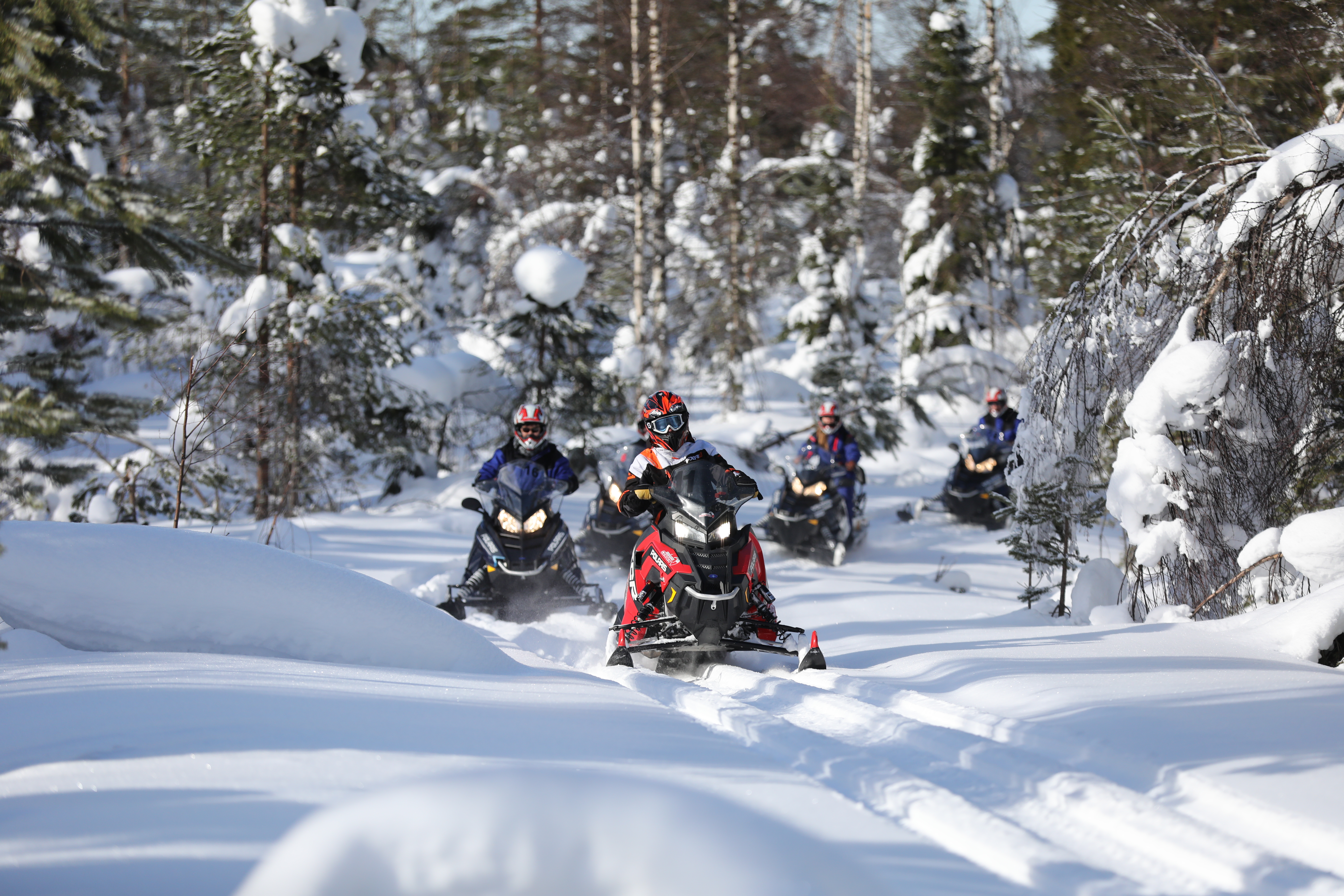 Full Day Snowmobile Tour in Rovaniemi