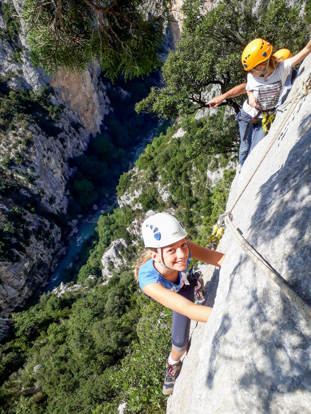 VERDON - Mescla Adventure Course - Via Ferrata Initiation