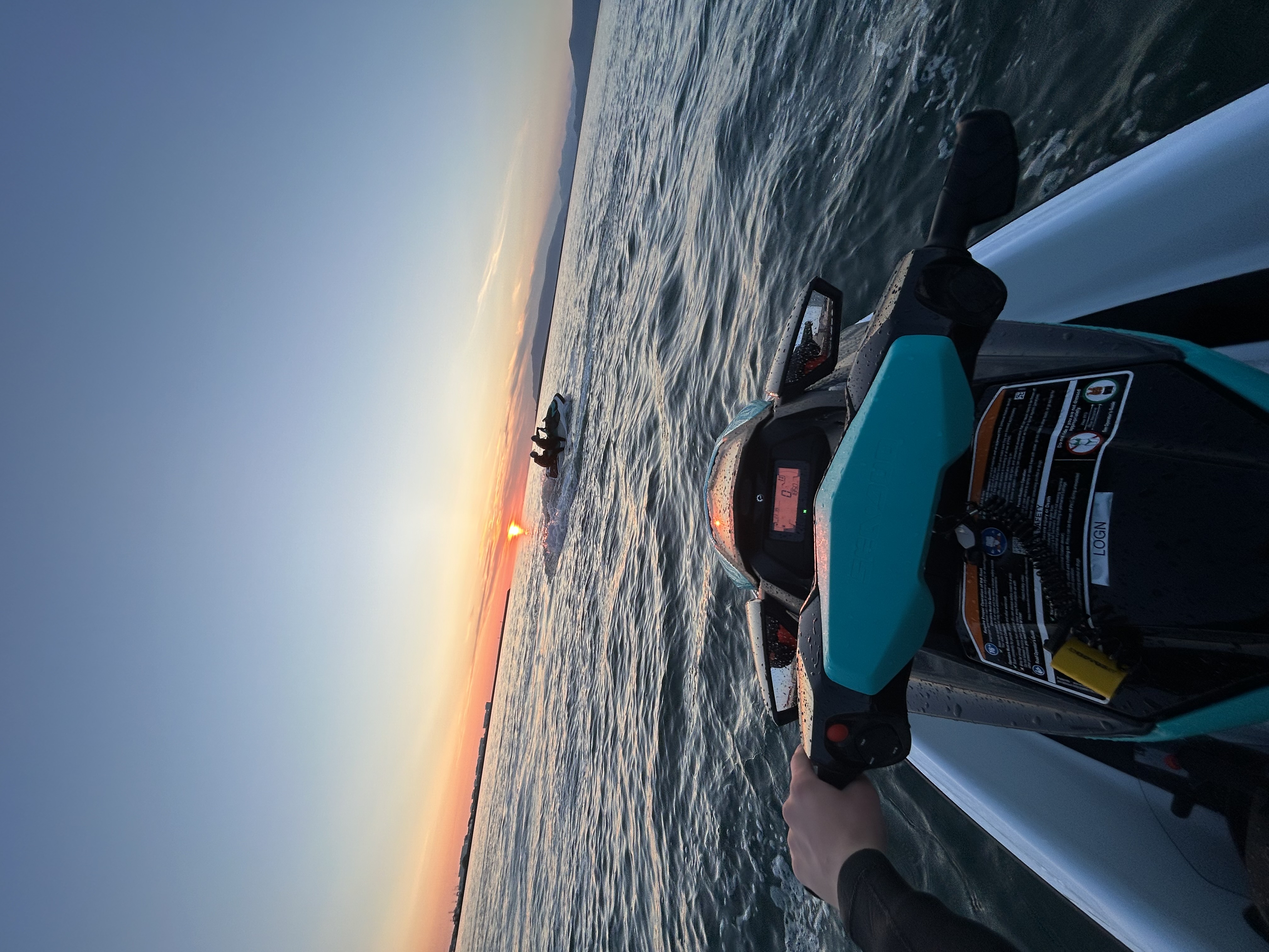 Sunset jet ski tour
