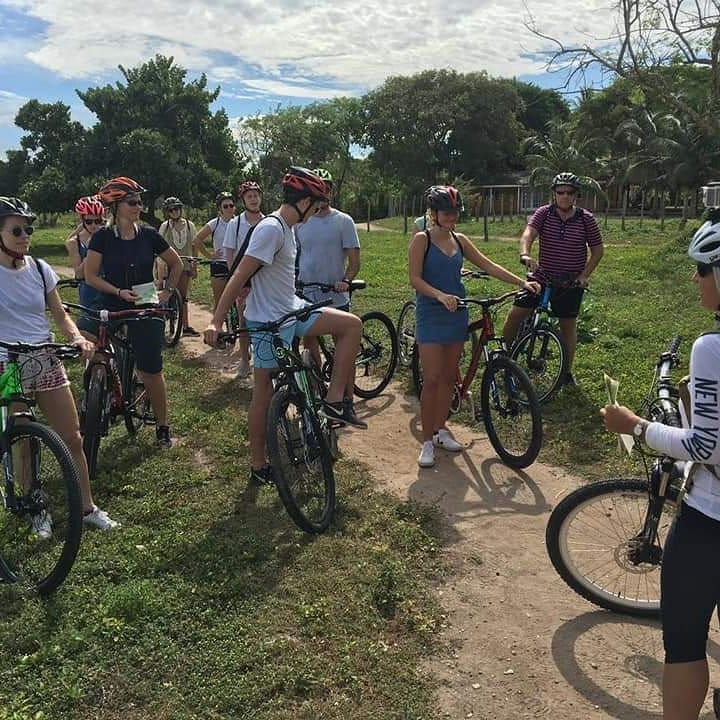 Tour Tierra Bomba while you ride a bike