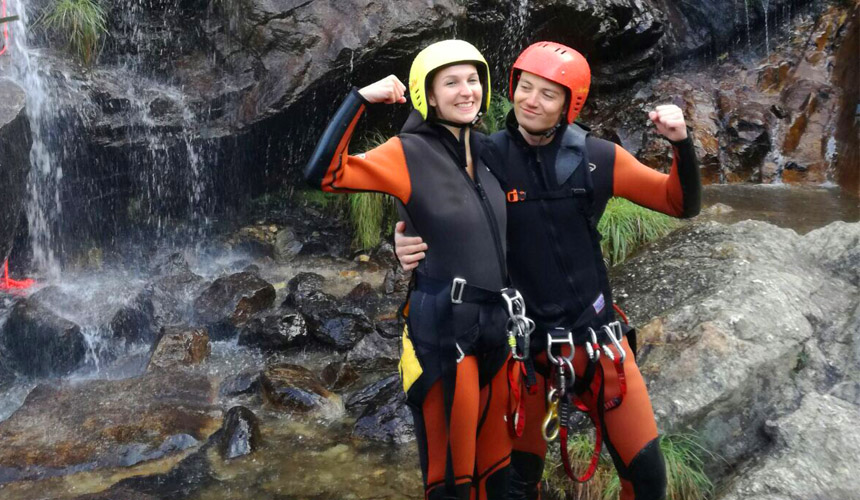 Canyoning in Madrid