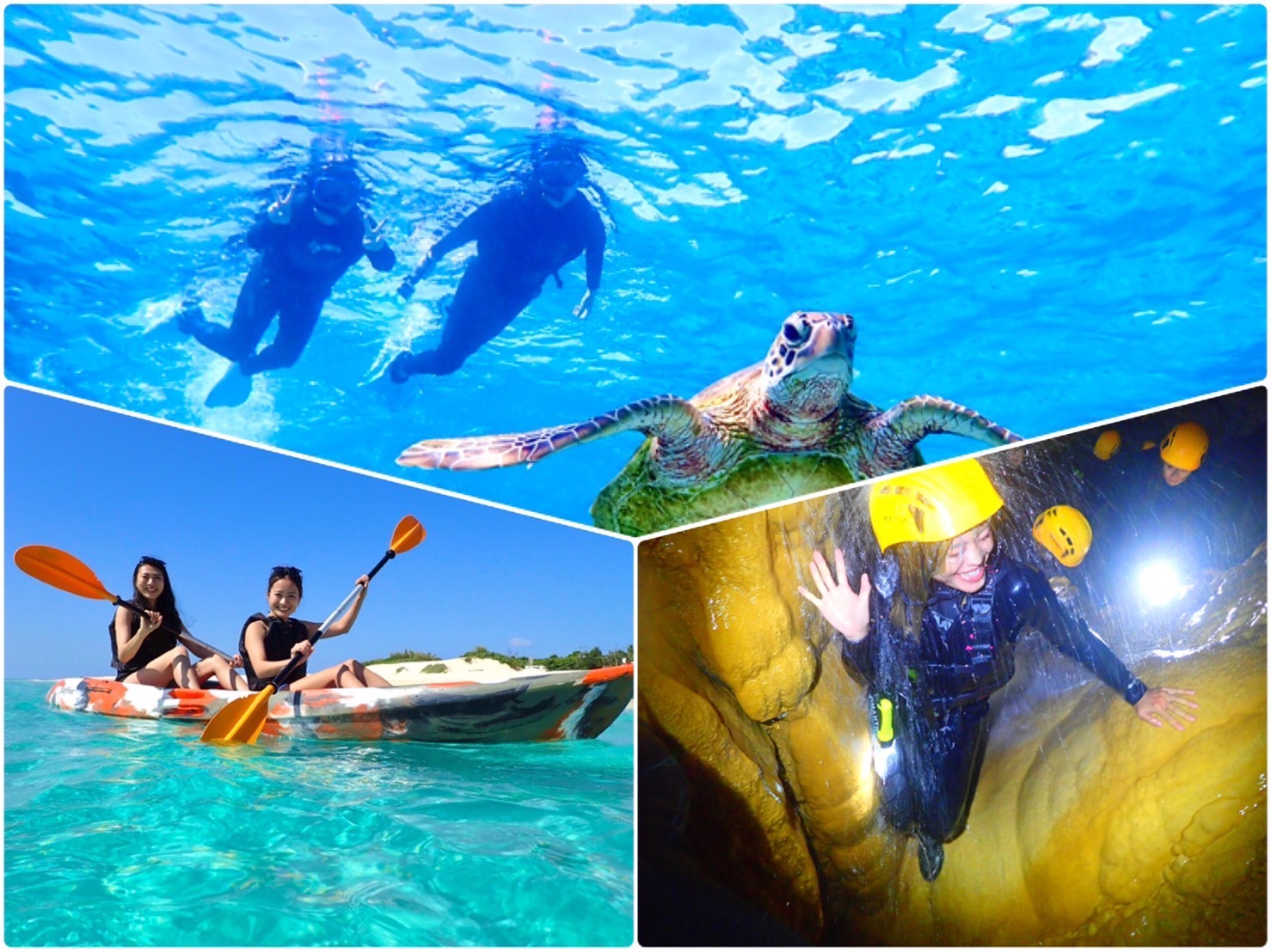 [Miyako] [1 day] Pumpkin Limestone Caving & Sea Turtle Snorkeling