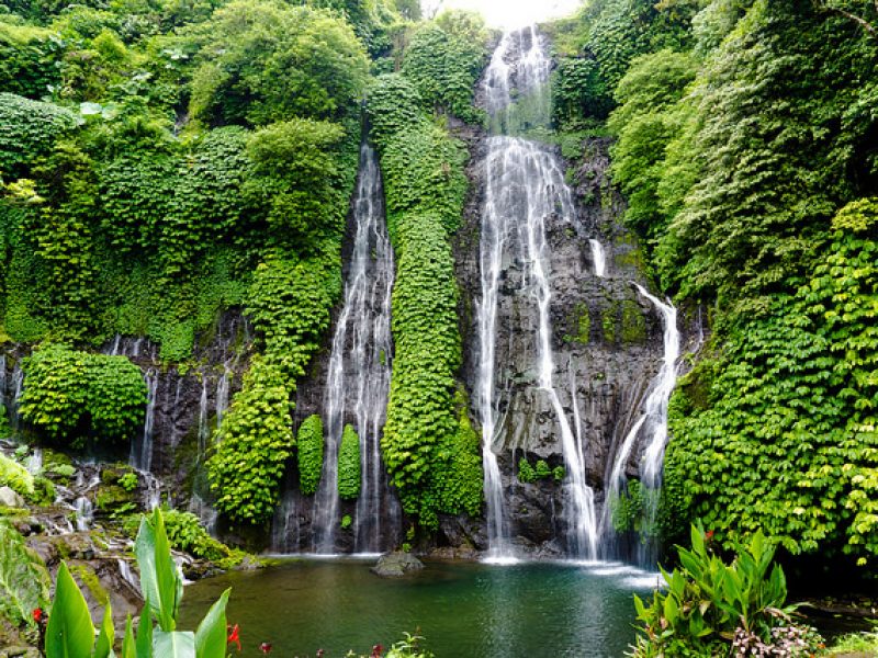 Banyumala Waterfall Trek, Bedugul and Lake Beratan Tour