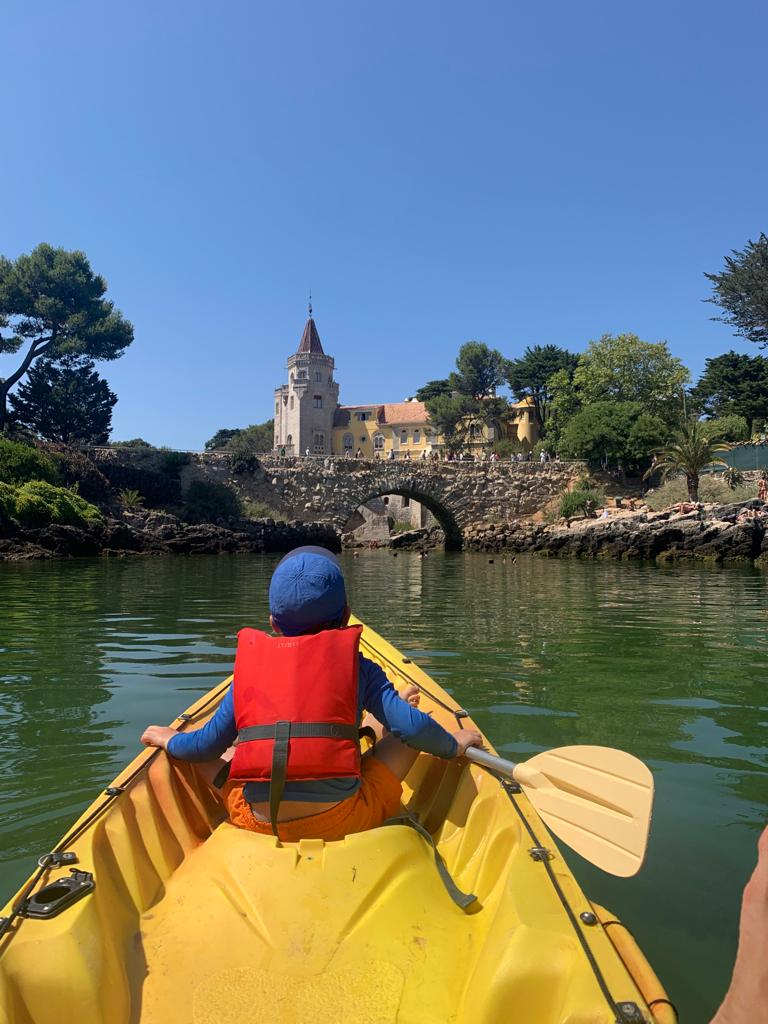 Full Day - Tour in Sintra Cascais Natural Park: Kayak + E-Bike + Rock Climb