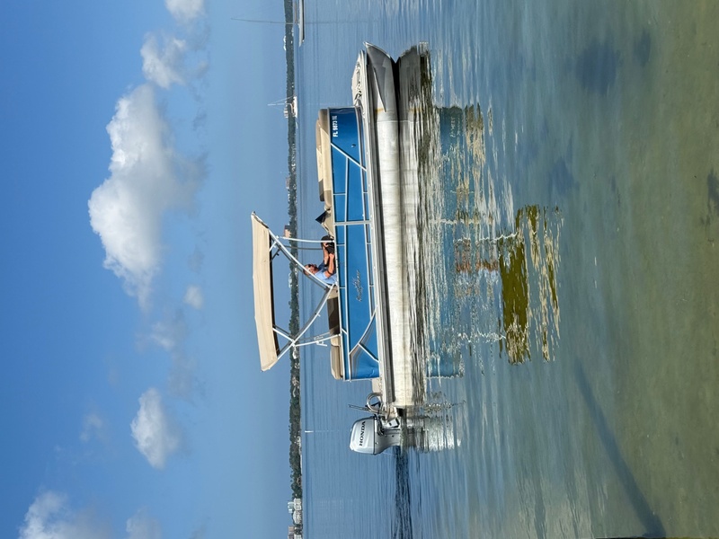 10 Passenger Pontoon Rental 90hp