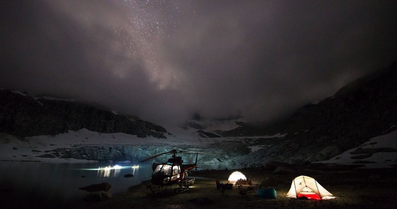 Glacier Lake Kayaking and Camping