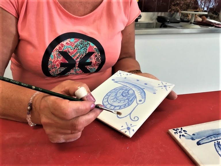 Portuguese Tile Painting Workshop