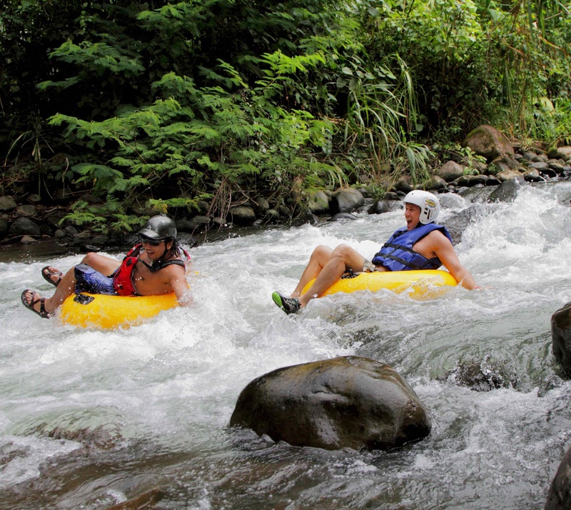 River Tubing + Hot Springs Day Pass