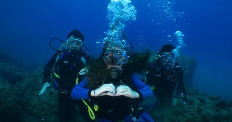 Diving in the Cinque Terre Marine Protected Area: The Sea Baptism