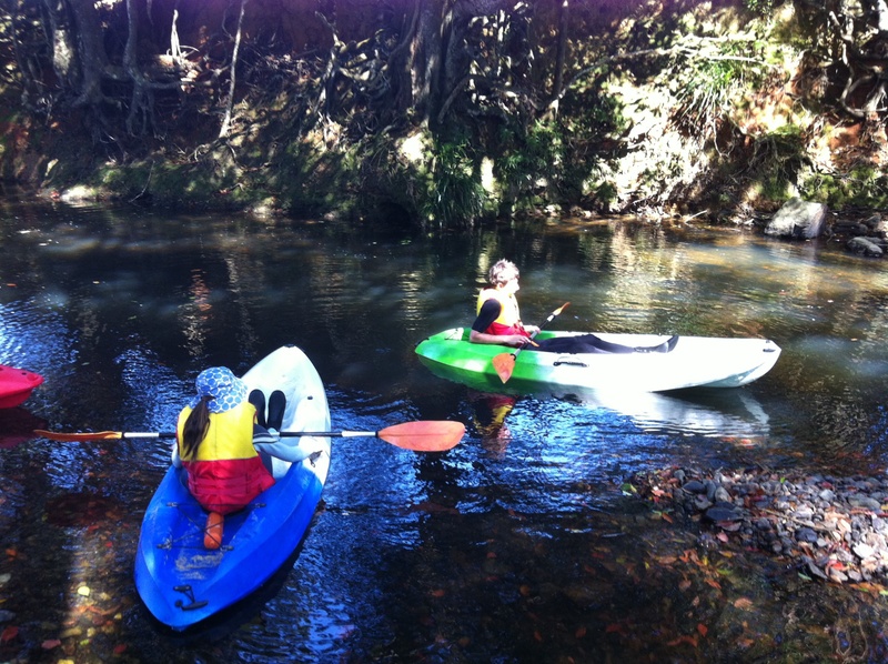Orara River white water rapids Kayaking