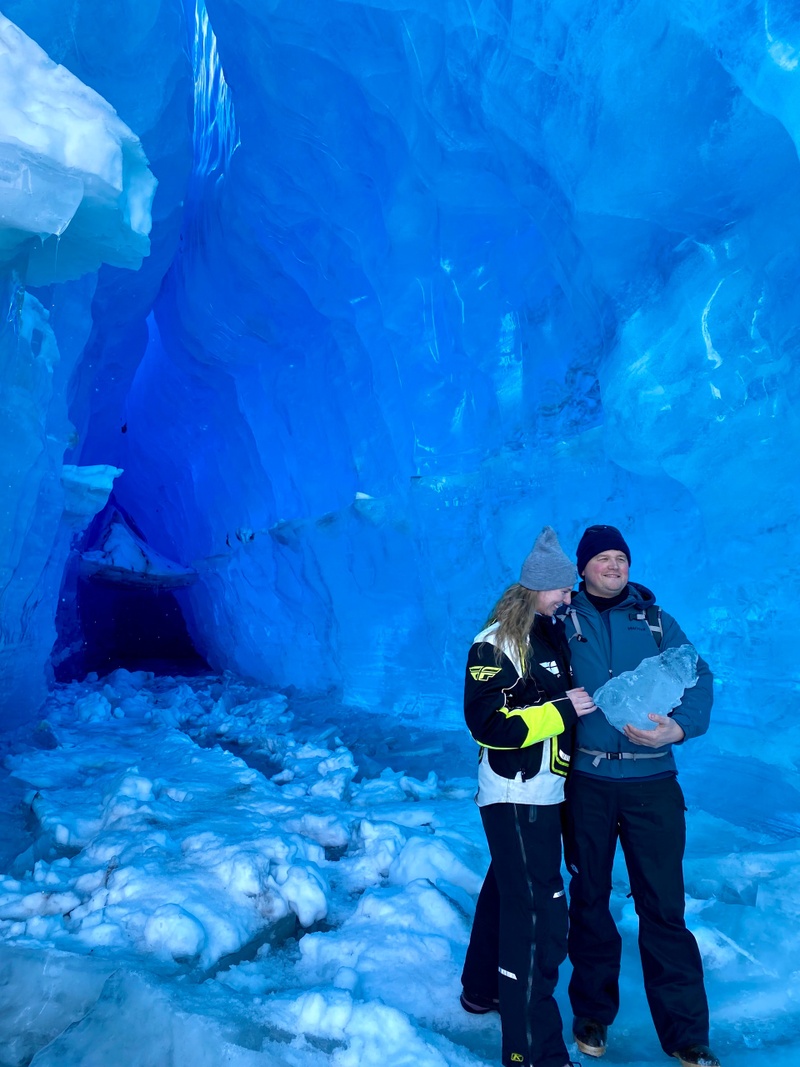 Spencer Glacier Snowmobile Day Tour
