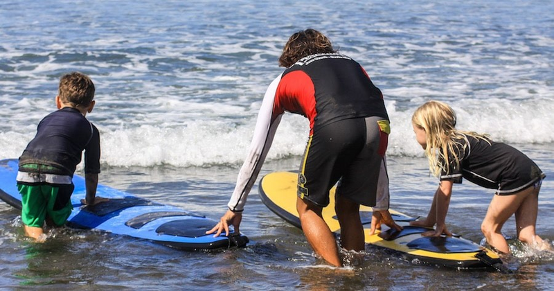 Surf and Stand Up Paddle Board Lesson