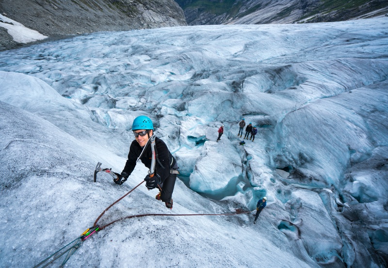 Private Special Blue Ice Hike