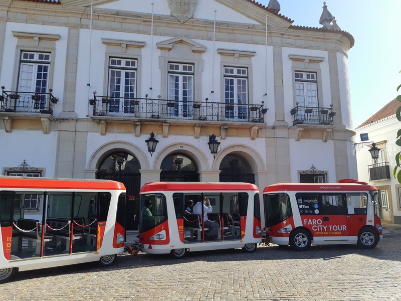 Tour em comboio turístico de Faro • Bilhetes para Grupos