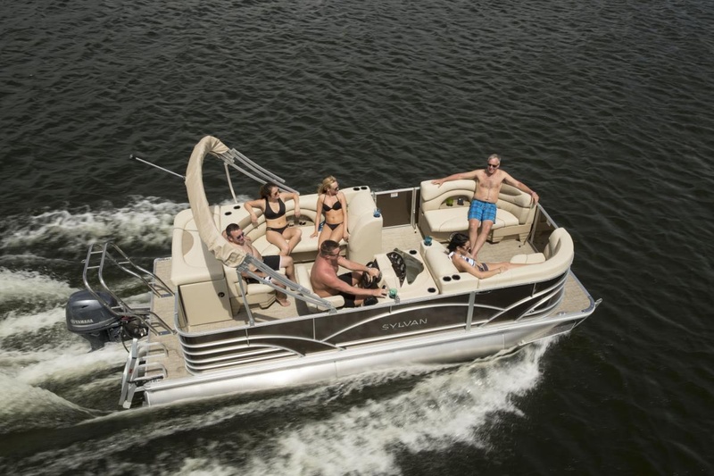 20' Pontoon; Up to 8 People - 1200lbs.