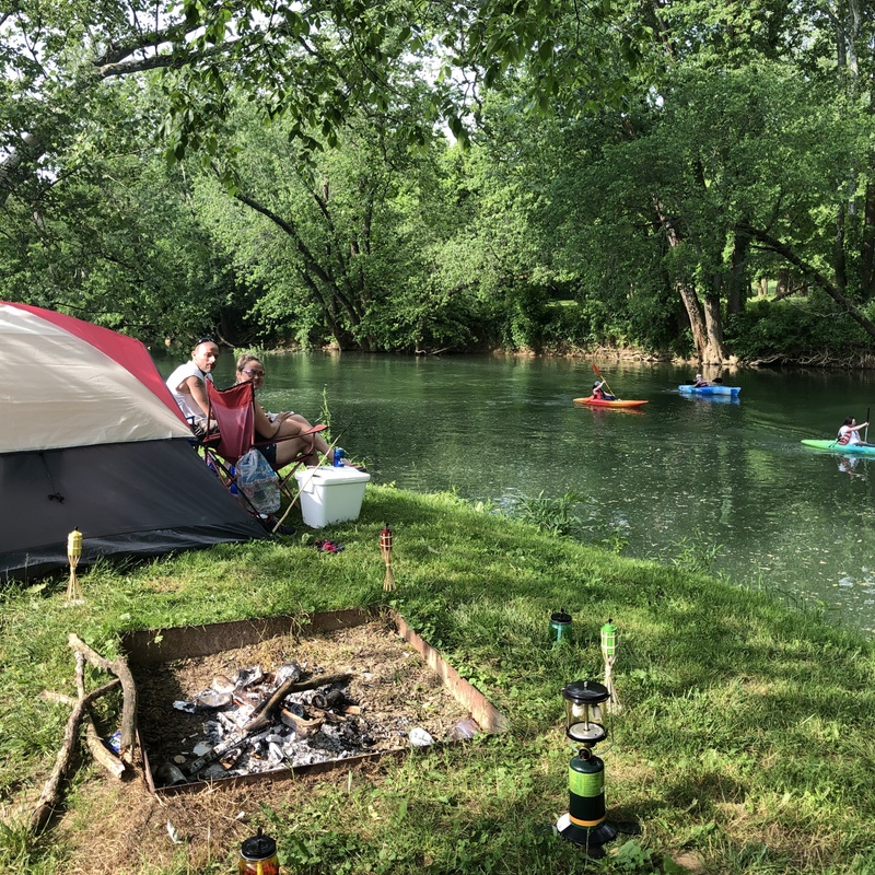 Camping - Primitive Riverside