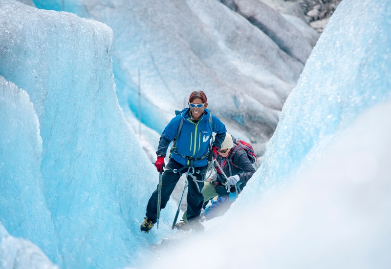 X-tra Short Blue Ice Hike