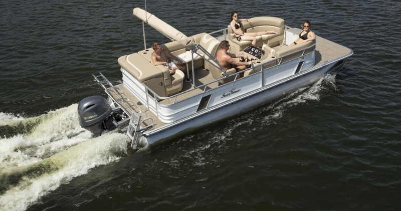23' Pontoons; Up to 10 people - 1500lbs.
