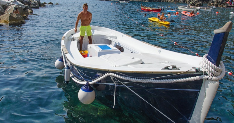 Afternoon boat tour from Manarola: Cinque Terre from the sea