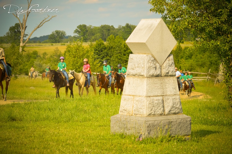 2 Hour Licensed Battlefield Guided Horseback Tour