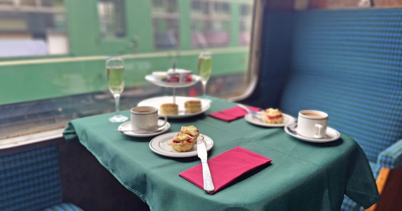 Cream Tea & Steam Train Ride