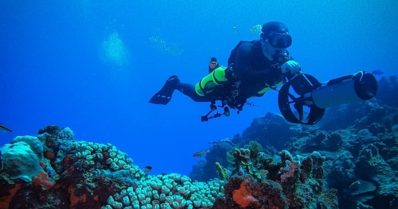 Diver Propulsion Vehicle (DPV) Dive