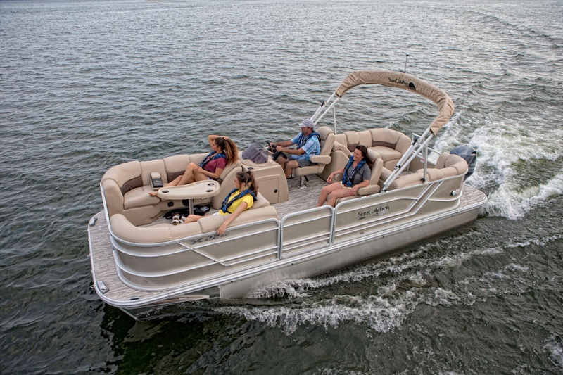 2.  25' 2021 G3 X325RC Tritoon (Cruise/Play/Tow)