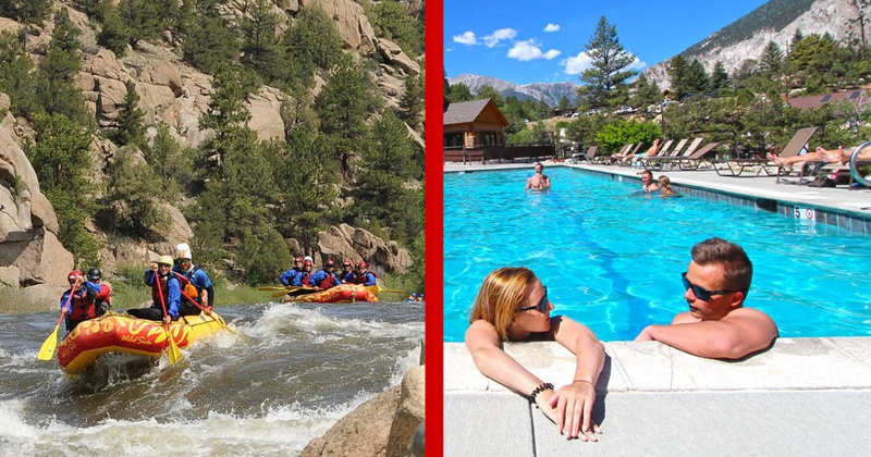 Browns Canyon Raft + Hot Springs