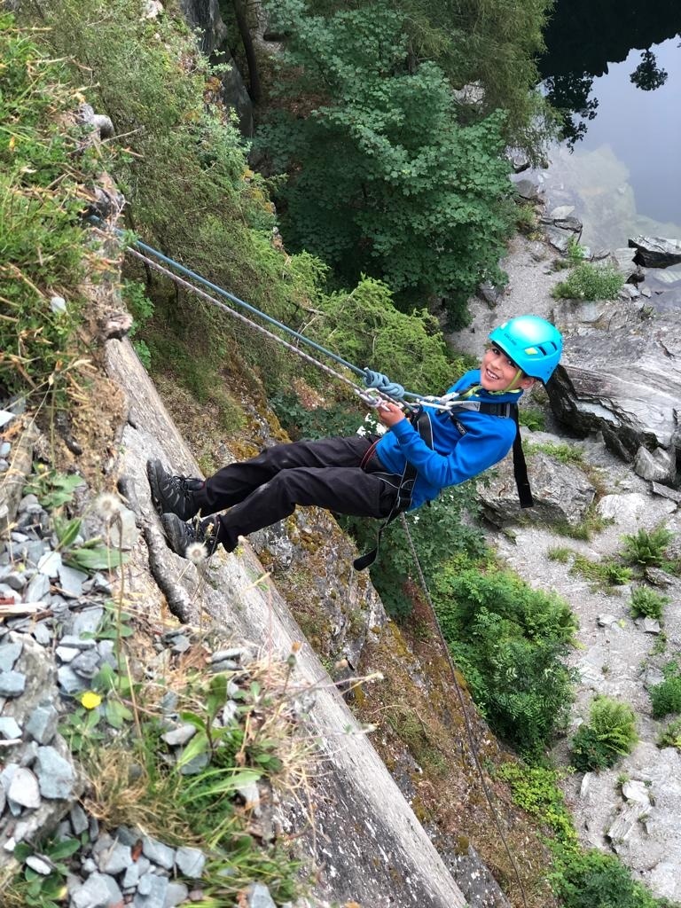 Abseiling