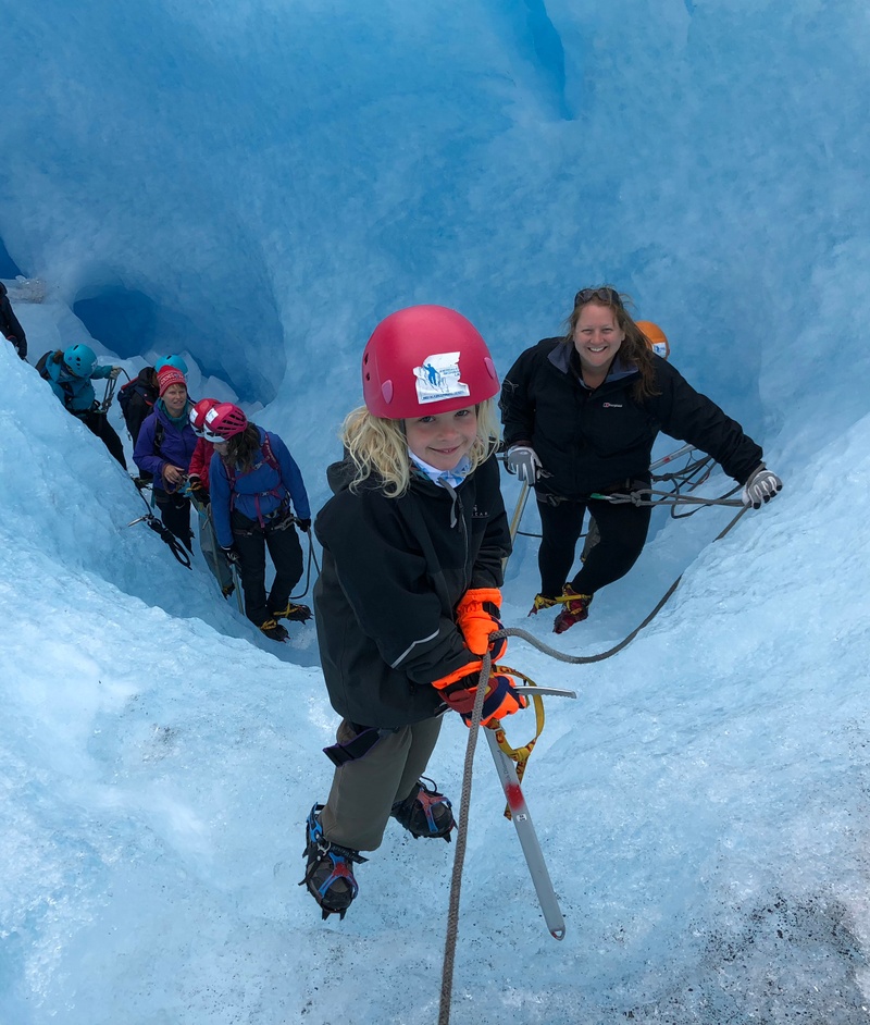 Private Kids Special Blue Ice Hike.