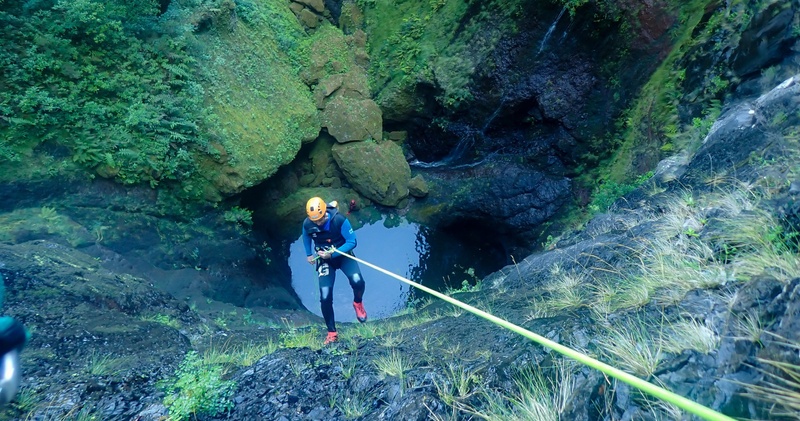 Canyoning in Ribeira da Hortelã