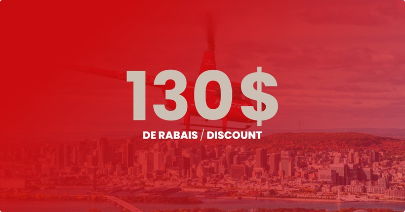 PROMO - Pack 4 pers. - Tour de Montréal