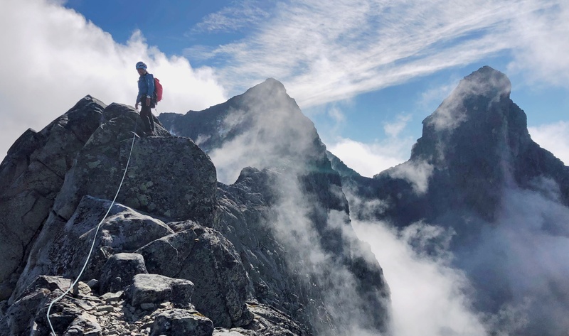 Skagastøls-ridge in Jotunheimen.