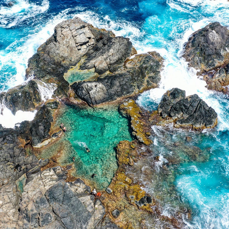 Natural Pool and California Off-Road Safari