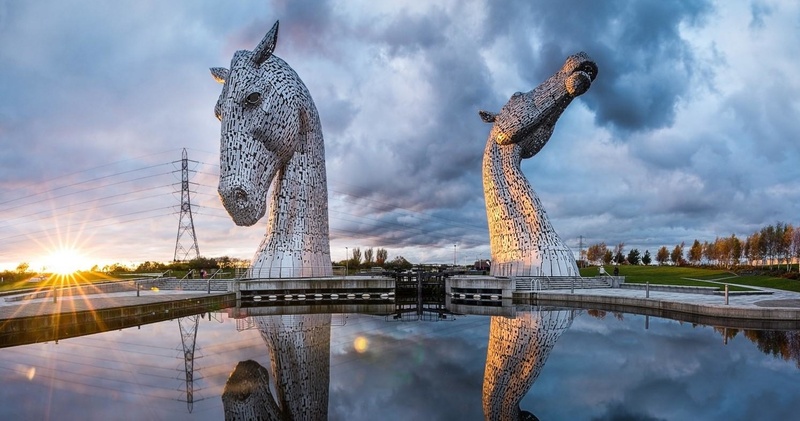 The Kelpies, Stirling Castle and Loch Lomond Experience