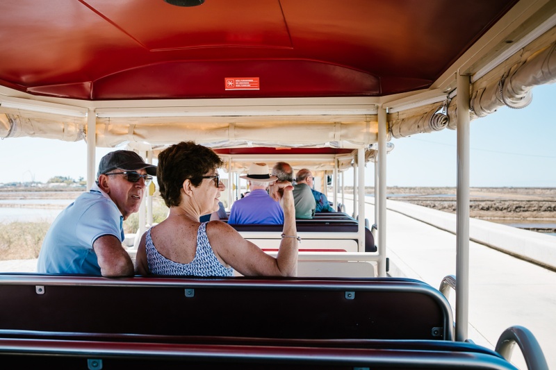 Tour em comboio turístico de Tavira • Hop-on & Hop-off