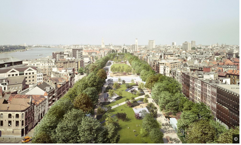 Antwerpen in het jaar 2030