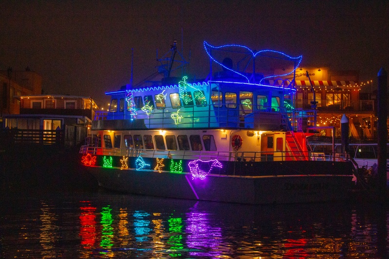 Sausalito's Lighted Boat Parade and Fireworks Show