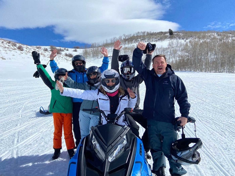 Private Snowmobile Tour