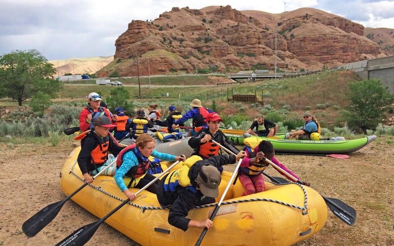 Full-Day Rafting & Kayaking Club for Youth (Paddle & Hike)