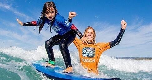 Beginner Surfing Lesson at Burleigh Heads