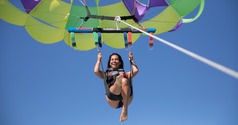 30 Minute Jetski & Parasailing Package