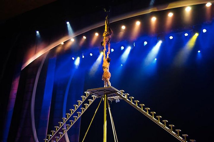 Beijing Evening Acrobatic Show in Red Theater + Private Transfer