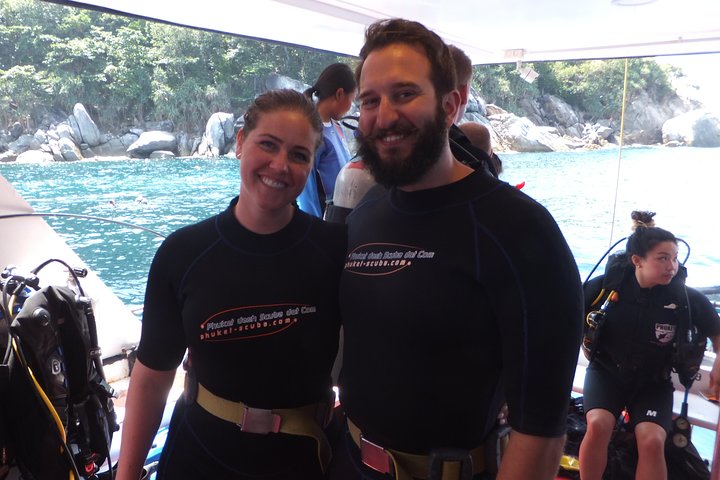 Refresher scuba diving trip, 3 dives at Racha Noi and Racha Yai