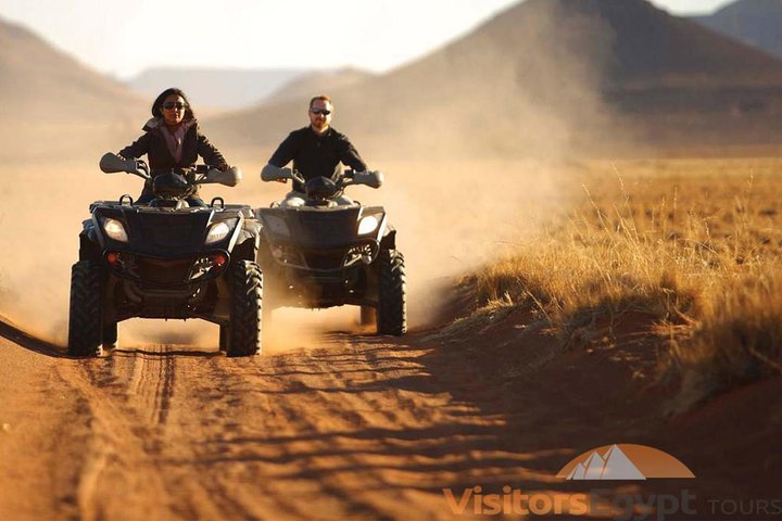 Desert Safari by Quad Bike Around Pyramids
